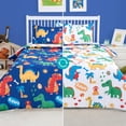 thumbnail image 4 of Juego de cama doble para niños Joiedomi Dinosaur, 5 piezas, 4 of 7