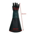 thumbnail image 2 of Sandblasting Gloves 23.6×11.8Inch Work Gloves For Sandblaster Sand Blast Cabinet, 2 of 9