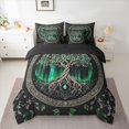 thumbnail image 2 of Homewish Tree Of Life 7-Piece Twin Bedding Sets For Teens Boys Girls,Bohemian Theme Bedding Comforter Set,Starry Sky Breathable Sheet Sets,Luxury Bedroom Decor,Reversible, 2 of 8