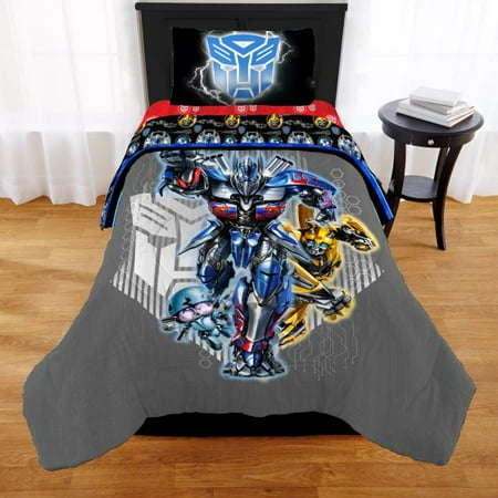 Transformers 5 Autobot Boys Full Comforter, Sheets & BONUS ...