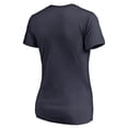 thumbnail image 3 of Women's Navy Sporting Kansas City Primary Logo V-Neck T-Shirt, 3 of 3