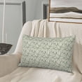 thumbnail image 5 of Naloa Leaves Pillowcase, Throw Pillowcase, Wrinkle-Free, Stain-Resistant with Hidden Zipper for Bedroom Sofa-20"x30", 5 of 6