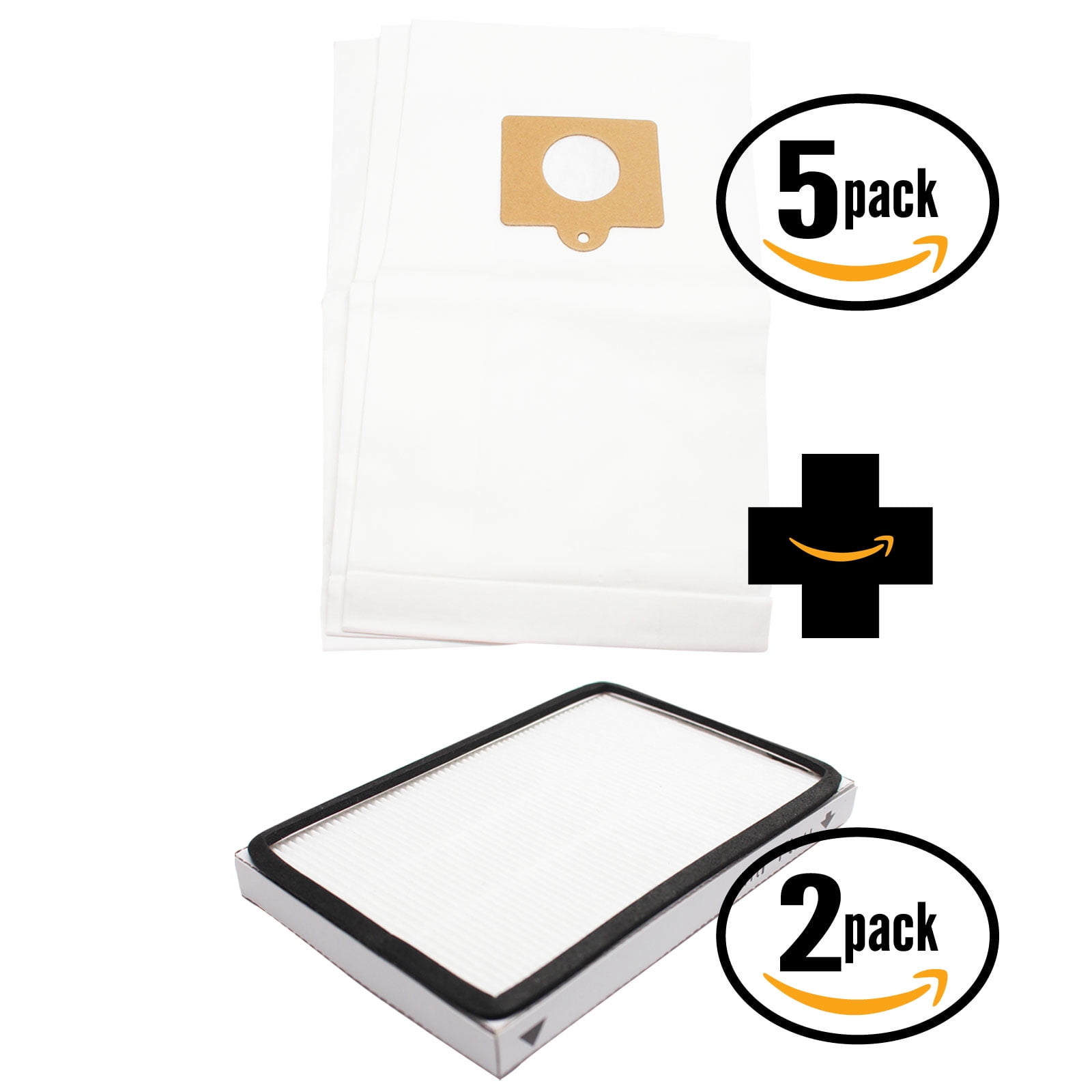 15 Replacement Kenmore 11625512500 Vacuum Bags & 2 HEPA Filter