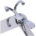 thumbnail image 2 of nipocaio 1pcs Heavy Duty Silver Bathroom Robe Hooks Over The Door Hooks Coat Rack For Hanging Clothes Hat Towel, 2 of 5