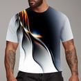 thumbnail image 2 of T-Shirts For Men Men's 3D Novelty Tshirts Men Graphic Funny Tees 3D Printed Crew Neck Short Sleeve Summer Casual Tees Tops Mens T Shirt, 2 of 4