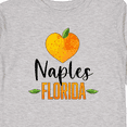 thumbnail image 4 of Inktastic Naples Florida Orange in Heart Boys or Girls Long Sleeve Toddler T-Shirt, 4 of 5