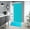 damask turquoise, variant on Bathroom Décor Bathtub Shower Curtain With 12 Hooks and Matching Bath Mat Rug Non Slip Super Soft Chenille Feathers Teal 14 pieces