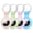 Silicone soft keychain-A, variant on Compatible with AirTag bracket shell keychain 4-piece set of car accessories, suitable for Apple GPS trackers with silicone soft keychain, suitable for pet tracking key luggage