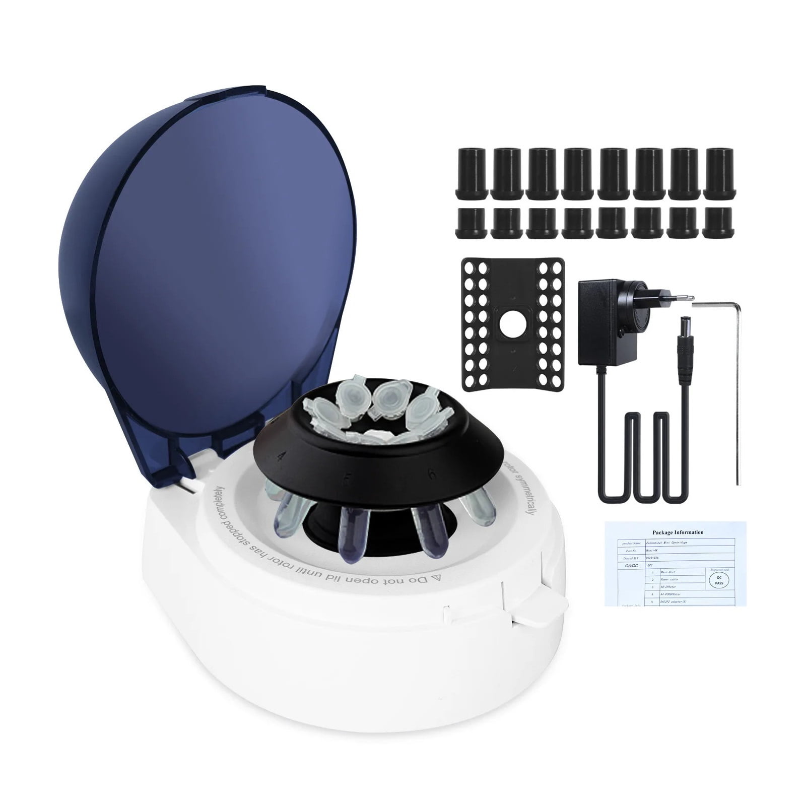 Laboratory Mini Pcr Centrifuge 7000rpm Fixed Speed Medical Blood Plasma Centrifuge Mini-4K Compatible With 2mL Tube ,Widely Applications