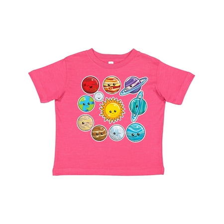 

Inktastic Happy Sun Moon and Planets Gift Toddler Boy or Toddler Girl T-Shirt