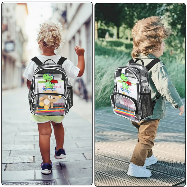Boys clear backpack outlet