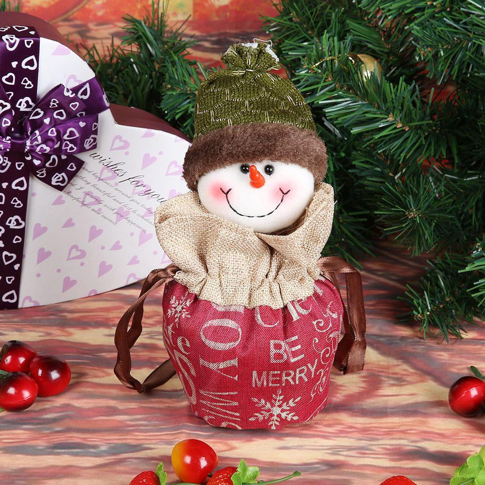 ~ Santa Snowman Xmas Tree 50pcs Paper Treat Sacks Gift Lunch Bags 10pks X 5ct 