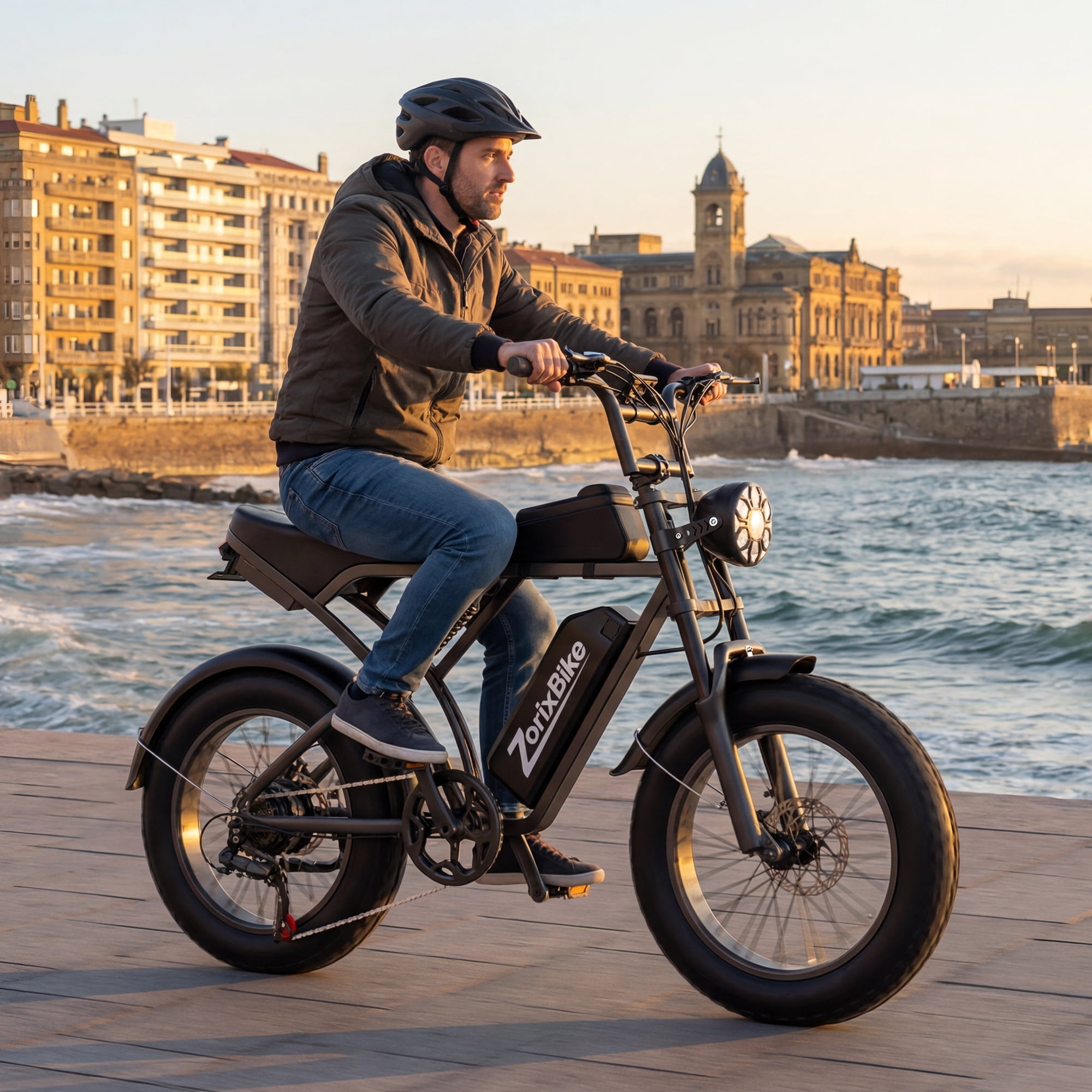 Z6 Upgraded Electric Bike 48V 20Ah Battery 1500W Peak Motor 20-inch Wide Tire E-Mountain Bike Max Speed 31 mph Full Suspension Adult E-Bike UL 2849 Certified For Riders 15 Years and Older