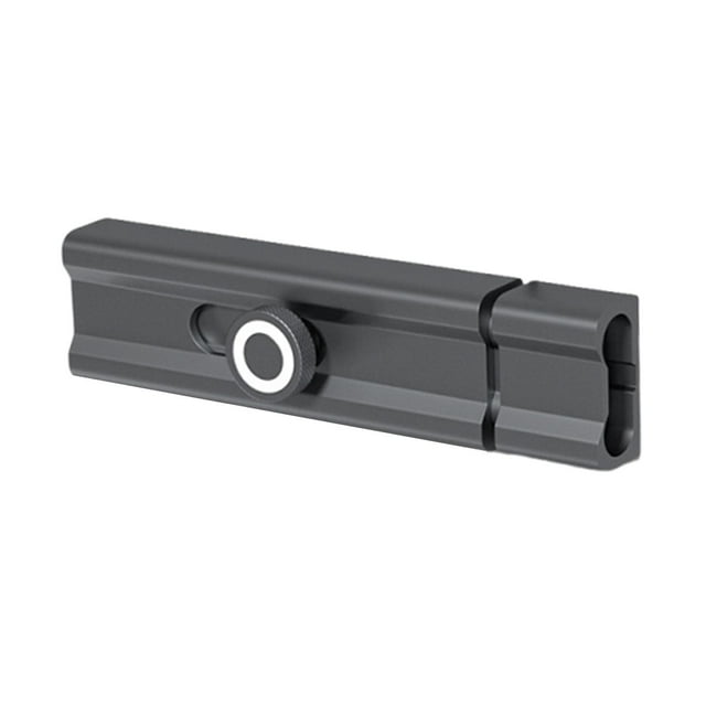 simhoa Slide Bolt Door Latch Aluminum Surface Mounted Easy to Install Sliding Door Lock 10cm Length