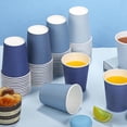 thumbnail image 4 of 60 Pieces 9 Ounce Disposable Paper Cups Gradient Blue Party Cups Drinking Cups for Party, DIY, and Holiday, 4 Colors, 4 of 14