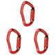 thumbnail image 1 of 22kn Rock Tresping Carabiner Bloching Cuarabiners para acampar senderismo rojo, 1 of 6