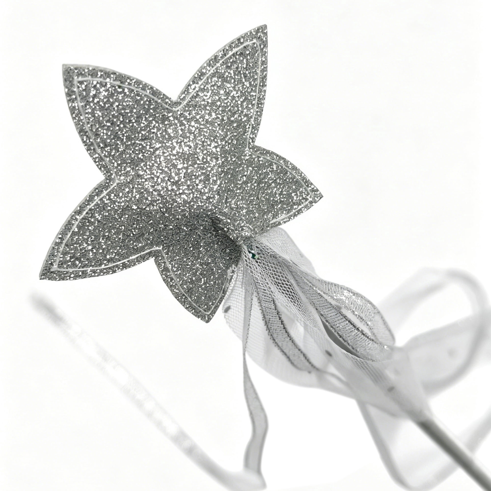 Angel Wand Costume Accessory for Children, Silver, Halloween by Way To Celebrate