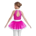 thumbnail image 2 of inlzdz Girls Sparkly Sequins Sleeveless Ballet Dance Dress Princess Party Ballerina Tutu Skirt Leotard Hot Pink 8, 2 of 7