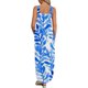 thumbnail image 3 of Puntoco Vestidos Mujer Verano Vestido Estampado Superior Anime Tirante Cuello Redondo Vestido, 3 of 5