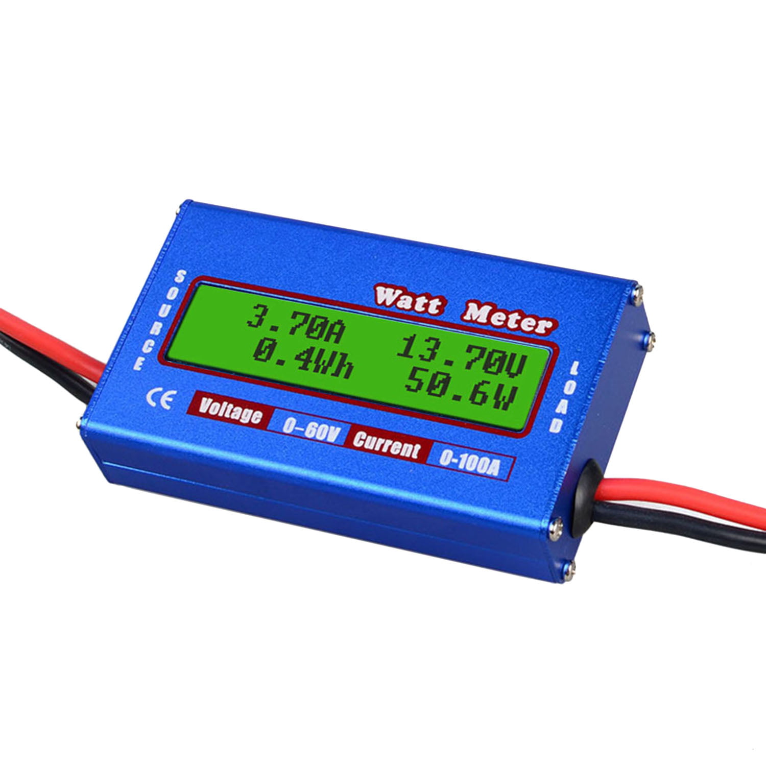 RC Watt Meter Digital Batterie Balancen Power Analyzer LCD Watt Meter DC RC 100A 