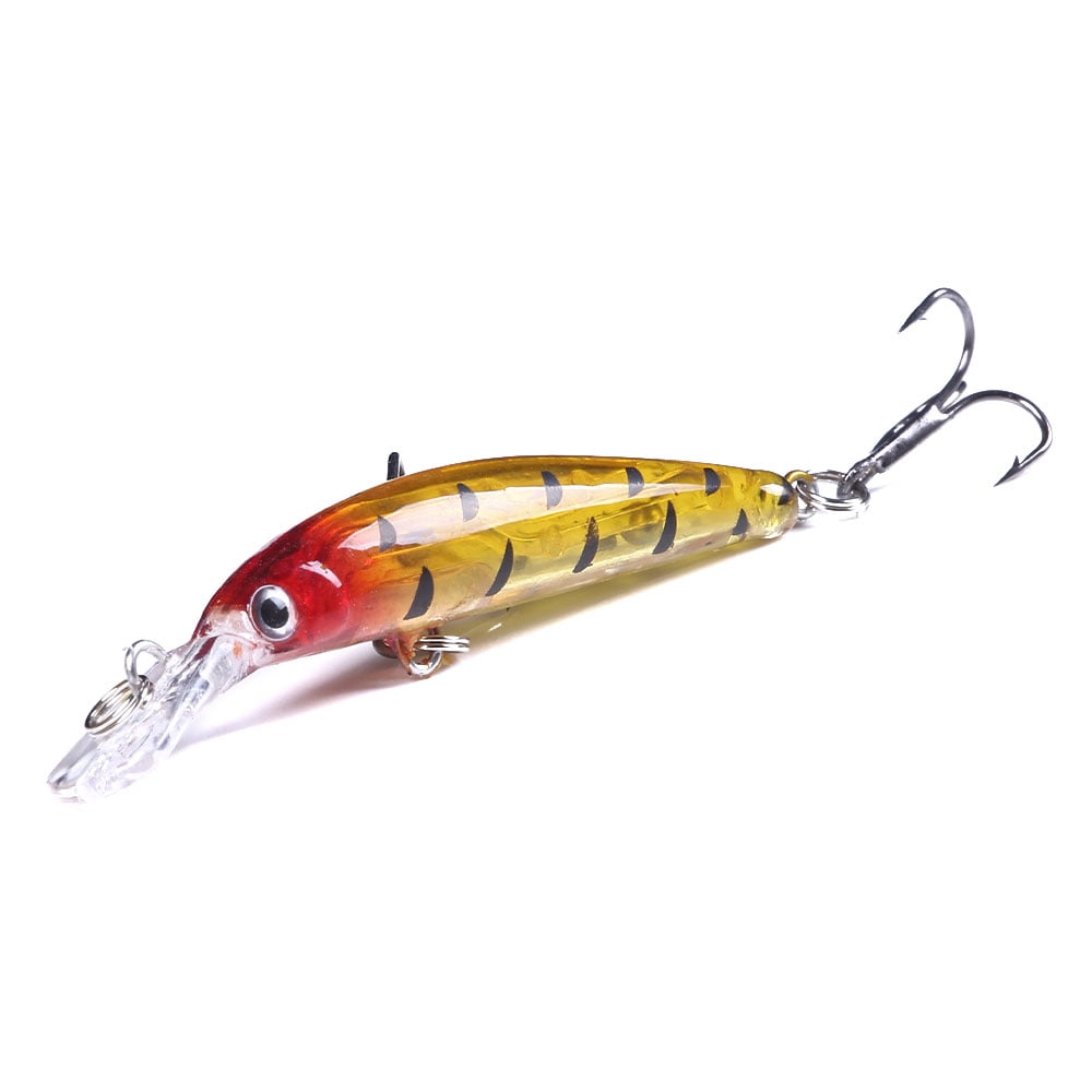 HENGJIA Fishing Deep Diving Fishing Lures Swimbait Sinking Minnow Lure Freshwater Trolling Lure 8Pcs/kit