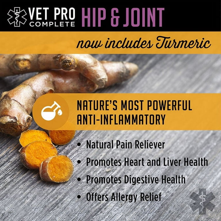 VetPro Complete Glucosamine for Dogs Hip Joint Care Maximum