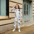 thumbnail image 6 of SGMVNU Girls Sweatsuit Set Sweatsuits for Boys 4-5 Cute Crop Hoodie and Tank Tops with Jogger Sweatpants Casual 3 Piece Outfits Set, for 12-13 Years, Purple, 6 of 8