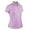 Light Pink, variant on Monterey Club Women's Art Blossom Emboss Texture Golf Polo Shirt #2460