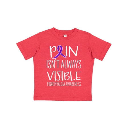 

Inktastic Fibromyalgia Awareness Pain Isn t Always Visible Gift Toddler Boy or Toddler Girl T-Shirt