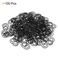 thumbnail image 3 of Unique Bargains G Shape Alphabet Clips, Black, 100 Count, 3 of 6