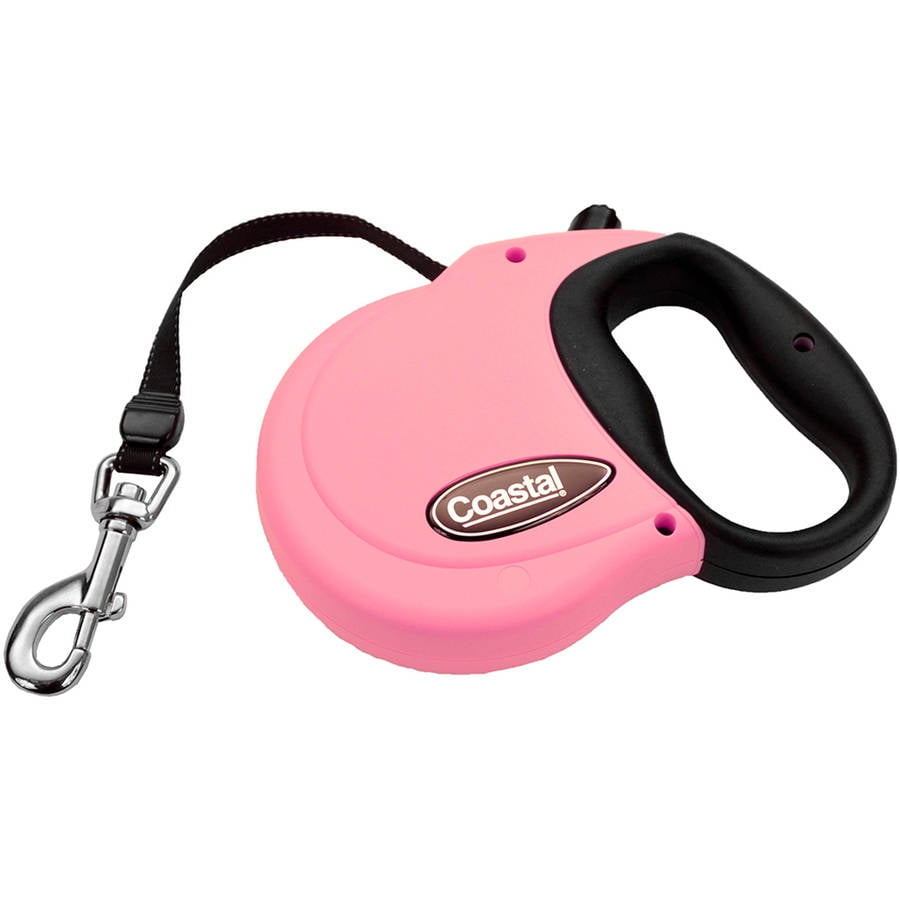 Pink retractable leash Clearance
