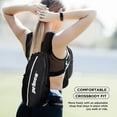 thumbnail image 5 of Prince Cross Body Paddle Bag, Black– Lightweight Sling Pickle ball & Paddle Sports Bag, 5 of 8