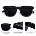 thumbnail image 4 of Gafas de Sol SOJOS Polarizadas Estilo Clásico Vintage Negro/Gris, 4 of 6