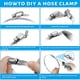 thumbnail image 5 of Kit de abrazadera de tornillo sin fin para manguera de acero inoxidable de 11,5 pies, 5 of 7