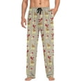 thumbnail image 3 of Top-kevin Multi- Xmas Giraffes Pajama Pants for Men PJs Bottoms Sleepwear Lounge Pants with Pockets, 3 of 14