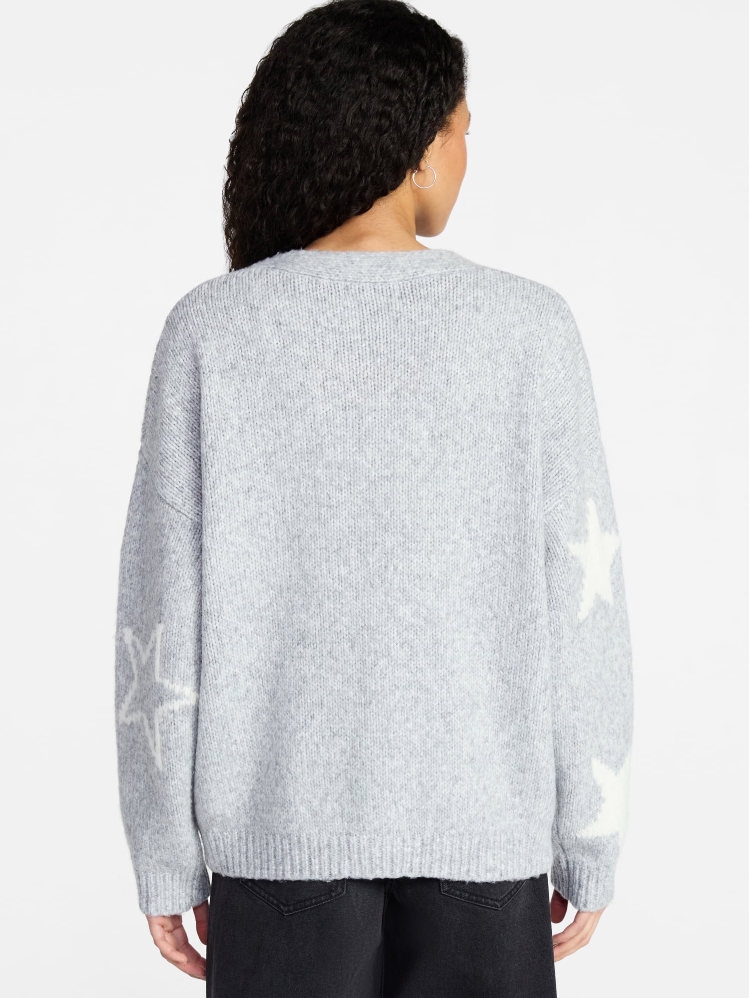 No Boundaries Button-Front Cardigan, Women's XXS-XXL
