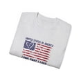 thumbnail image 4 of USA Land that I Love American Flag July 4 US Unisex Ultra Cotton Tee, 4 of 7