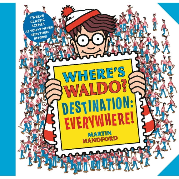 Pre-Owned Where's Waldo? Destination: Everywhere!: 13 Classic Scenes as You've Never Seen Them Before! (a Hidden Object Activity Book with Search & Find Puzzles (Paperback) 1536228907 9781536228908
