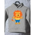 thumbnail image 3 of Lion Wearing Pants Hoodie Toddler -Image by Shutterstock,  4 Toddler, 3 of 4