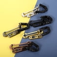 thumbnail image 4 of Door Chain Lock Stainless Steel Window Security Latch Mounted Removable Internal Latch Nonslip Household Hotel Balcony Protection Accessory Vintage Retro Silver, 4 of 8