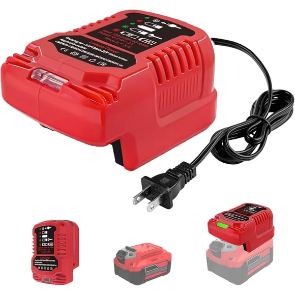 Charger para Milwaukee para Batería M28, Batería de Reemplazo Charger para Milwaukee MK28 28V Compatible con 0726-22 0780-20 48-11-2830 0721-21 para Serie M28