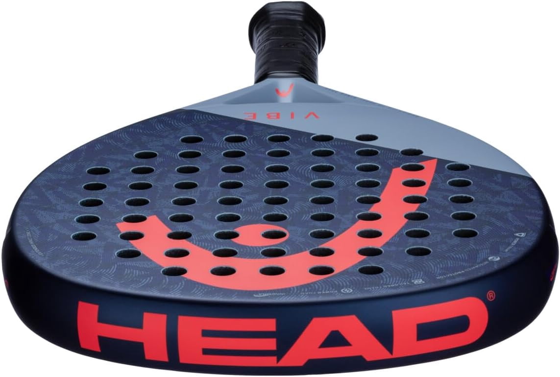 HEAD Padel Racquet Vibe 2025 Oversized Teardrop Easy Power for Casual Players All-Round Performance 1-Pack