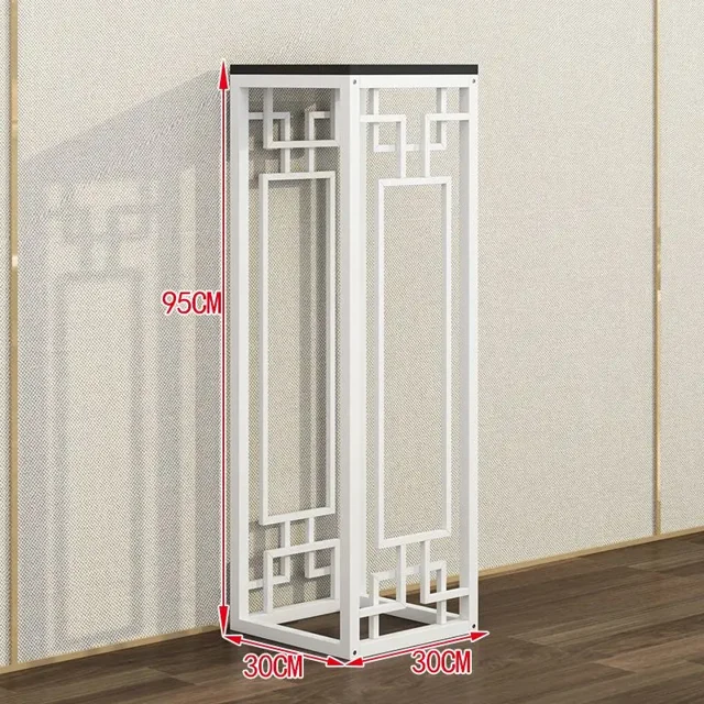 Mesas de consola para pasillo, soporte de flores chino, estante de decoración de hierro forjado, balcón, sala de estar, mesa de entrada, mesa de salón Ins