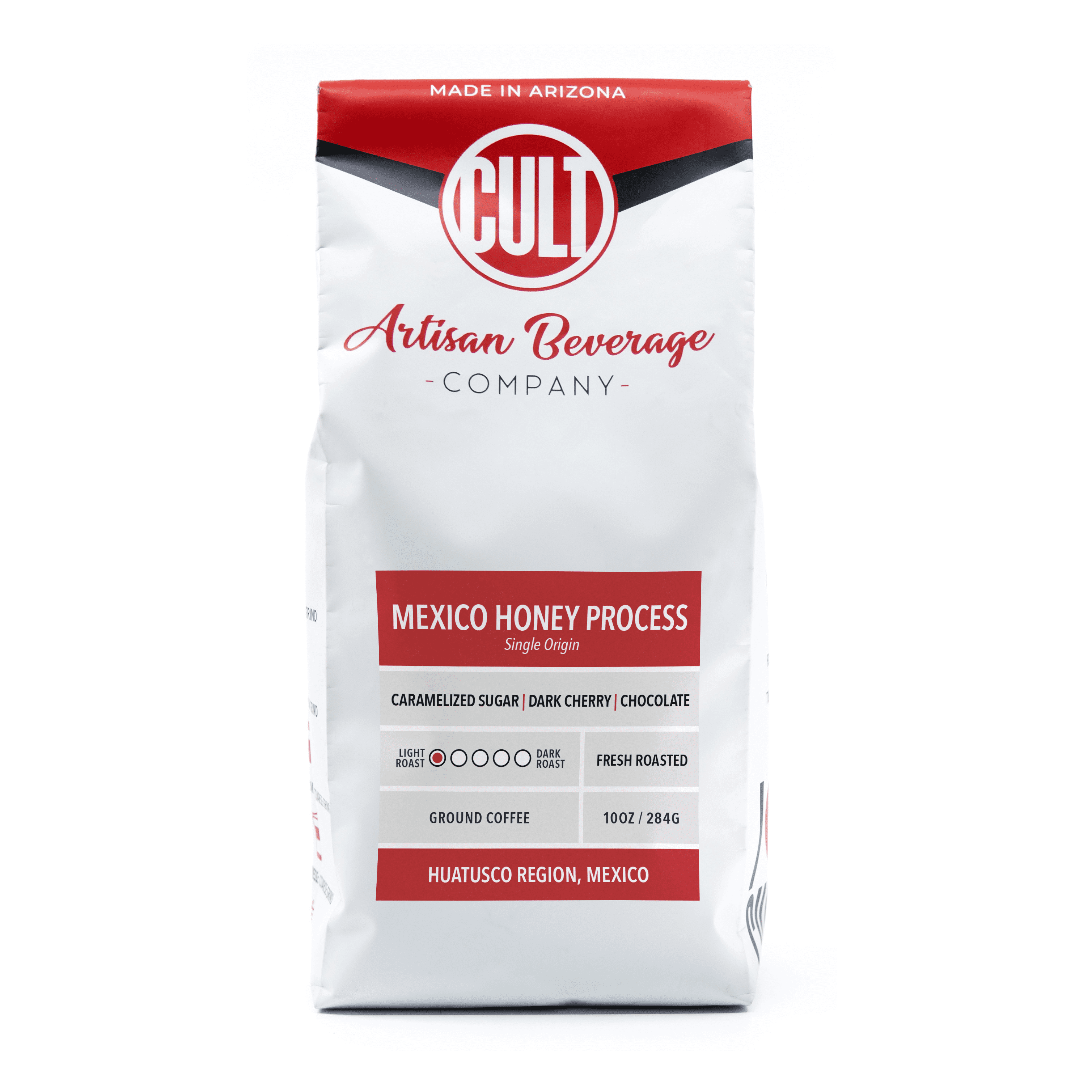 Cult Coffee - Mexico Honey Process, Whole Bean, Medium Roast 10oz