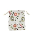 thumbnail image 1 of Drawstring Bag Reusable Cotton Linen Candy Snack Pouch Jewelry Holder Desktop Cookies Biscuits Organizer Favor Protector Type 4, 1 of 9