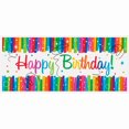 thumbnail image 1 of Unique Party Favors Happy Birthday Giant Banner, 1 of 3