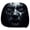 A002- Clear (Scared Print), variant on 2 Pack, Clown Halloween Decorations 10 Inch Headrest Covers for Cars Creepy Scary Horror Car Accessories Spooky Halloween Car Decor for Vehicle Interior Car Seat Protectors