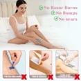 thumbnail image 2 of XUPIX Crystal Hair Eraser Physical Hair Removal Tool Reusable Glass Epilator Painless Body Depilation Tool For Legs Arms Back Underarms Portable Mild Hair Remover, 2 of 7