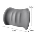 thumbnail image 3 of Clearance!Lumbar Support for Car, Car Lumbar Support for Driving Seat, Memory Foam Lumbar Support Pillow for Car, Mid/Lower Back Support Cushion - for Car Seat, Office Chair, Recliner Etc., 3 of 8