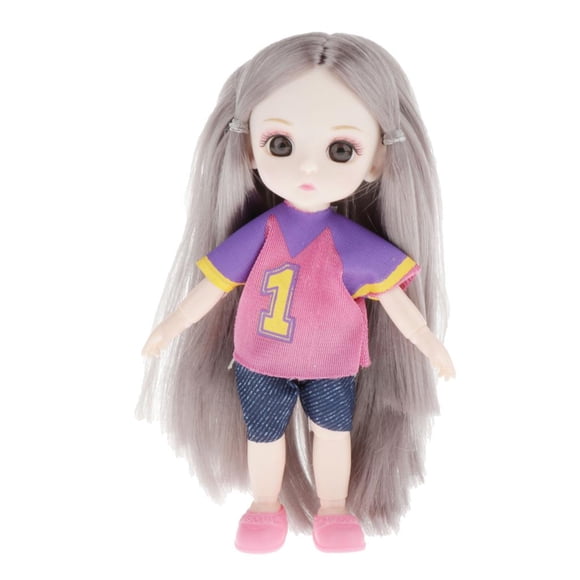 Cuerpo de Muñeca Femenina con 13 Articulaciones Móviles. Ropa de Muñeca. Muñeca para Niñas. Fabricación de Bricolaje. re